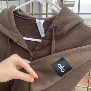 Alo Yoga Women's Renown Full Zip Hoodie